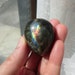 SALE! Labradorite Palm Stone! Beautiful polished Labradorite egg, labradorescence, crystal healing, angelcrystals, spiritual stone #3242