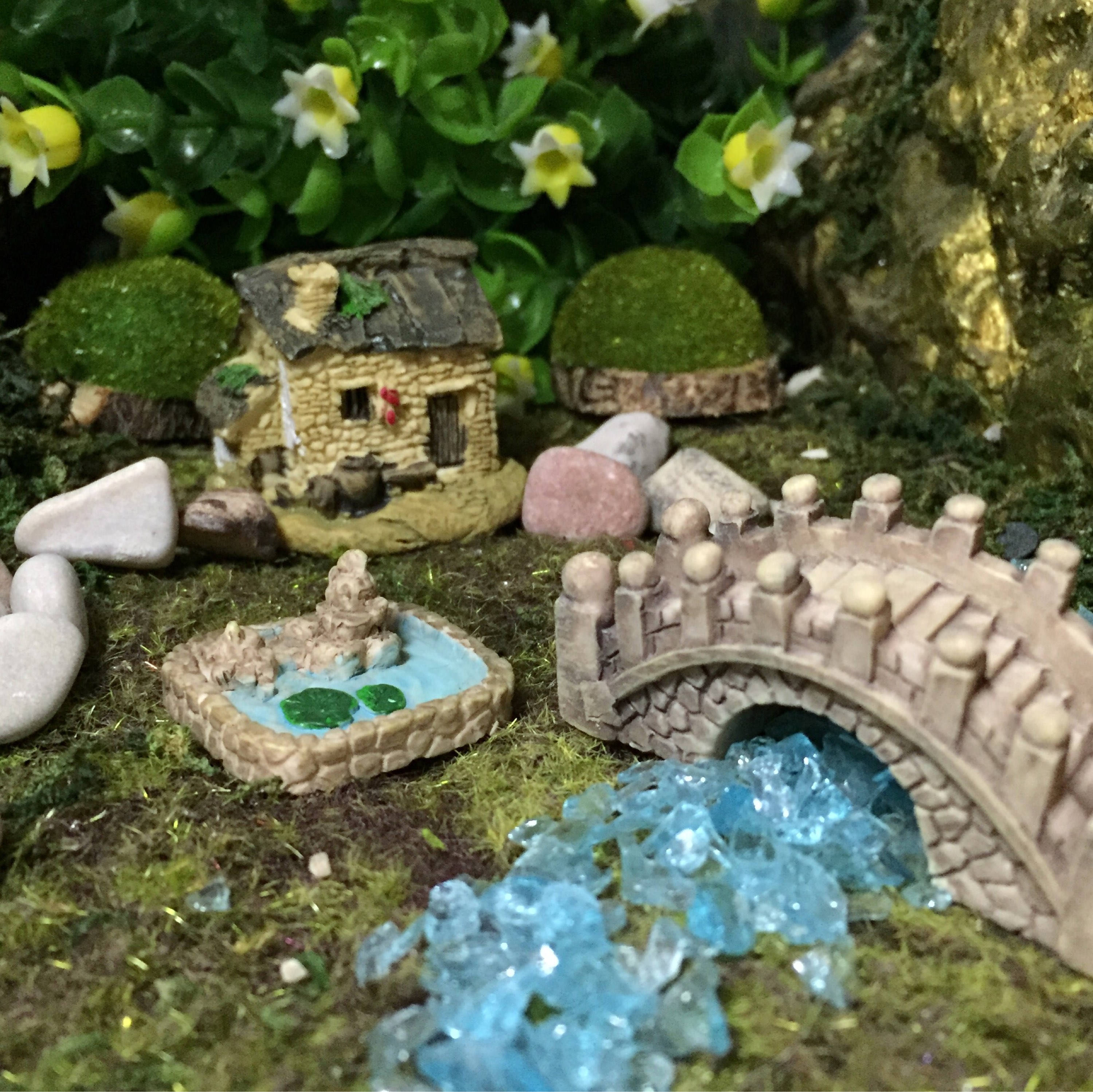Fairy Garden Minuature Terrarium Starter Kit