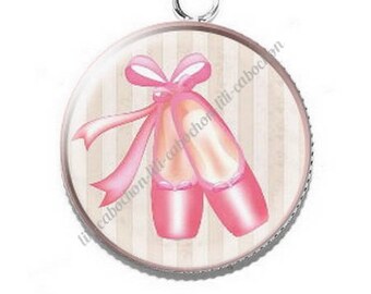 Pendant cabochon resin 13 ballerina dancer