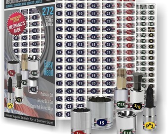 Steellabels - Best Set ever "Presidential Edition" Mechanics Master Set (blue edition)