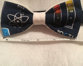 Science Bow Tie • chemistry Bow Tie • kids Bow Tie• science geek bow tie Bar Mitzvah Bow tie • Science lover Bowtie•