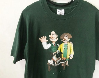 wallace and gromit vintage shirt