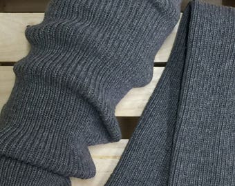 Grey long cashmere leg warmers, Wool knitted boot legwarmers Womens legwarmers Ladies leg warmers Handmade leg warmers