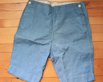 Coton pantalon court des années 1910 Antique Edwardian garçon