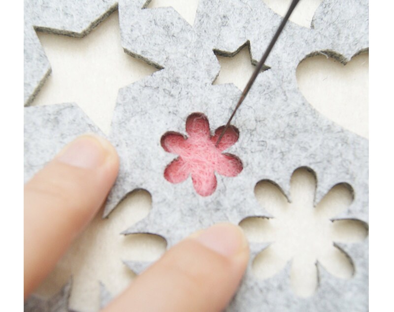 DIY Handmade Wool Felt Kit Mold Felting Mold 5mm thick