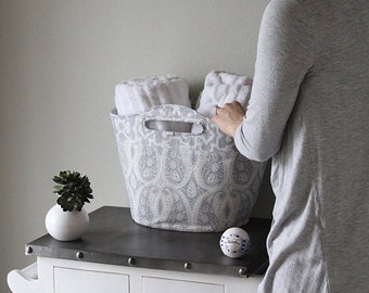 Small Bathroom Storage Tote by Dena Fishbein