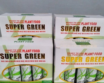 40 Bottles of Super Green Green Lucky Bamboo Fertilizer Plant Food (FREE SHIPPING)