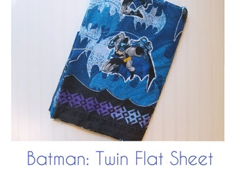Batman Twin Flat Sheet