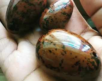 Mahogany Obsidian Stone, Yoni Eggs Set, Wellness, Health