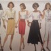 Ladies Skirts Butterick 6662 Sizes 12 14 16