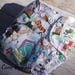 MINOR PRINT FLAW Pocket Diaper Harry Potter Baby Cloth Diaper One Size Pocket Diaper / Diaper Cover Doodle Potter / Swim Diaper in Doodle