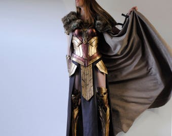 Complete Hippolyta costume inspired Wonder Woman movie 2017 cosplay