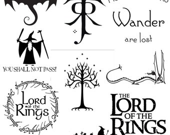 LOTR Lord Of The Rings Decal