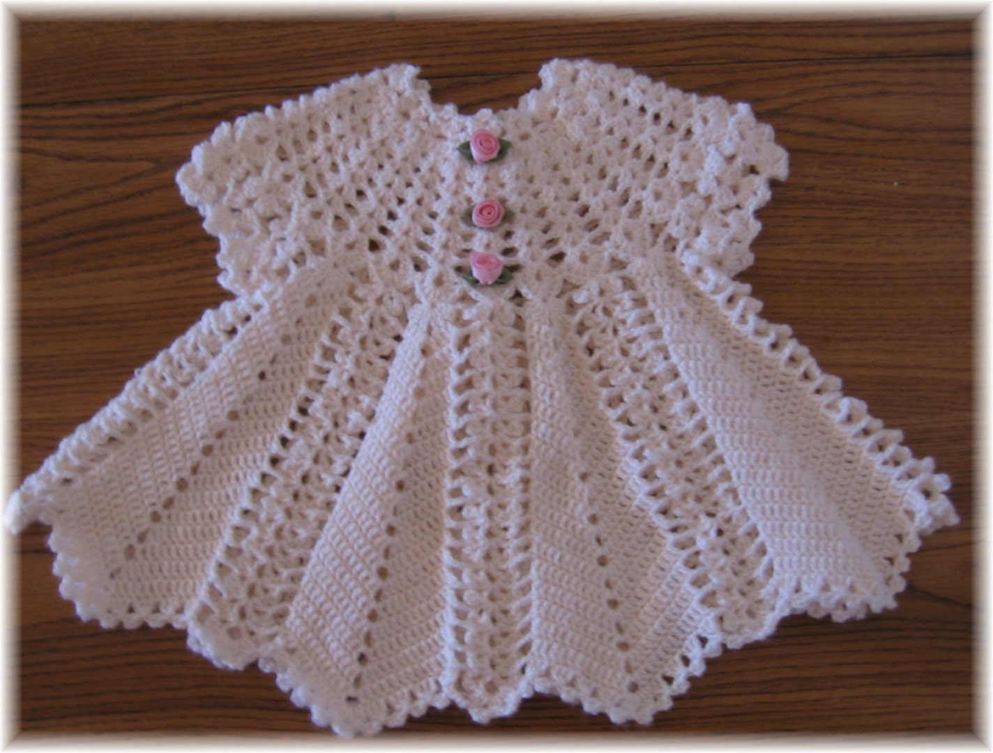 Download Crochet Pattern for Baby Dress Apple Blossom Baby Girl