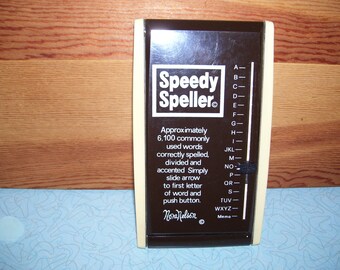 Vintage Speedy Speller "Nora Nelson".