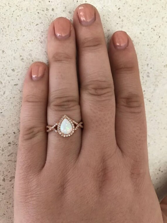 Opal Ring With Diamonds On Sides White Gold Opal Ring With Diamonds On Sides White Gold