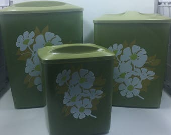 Vintage Kitchen Canisters