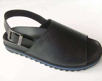 Men's handmade sandals in genuine leather