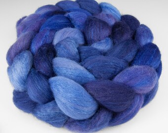 Polwarth Silk Top,Handpainted, 4 oz., Lupine