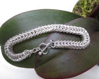 Sterling Silver Box Chain Bracelet