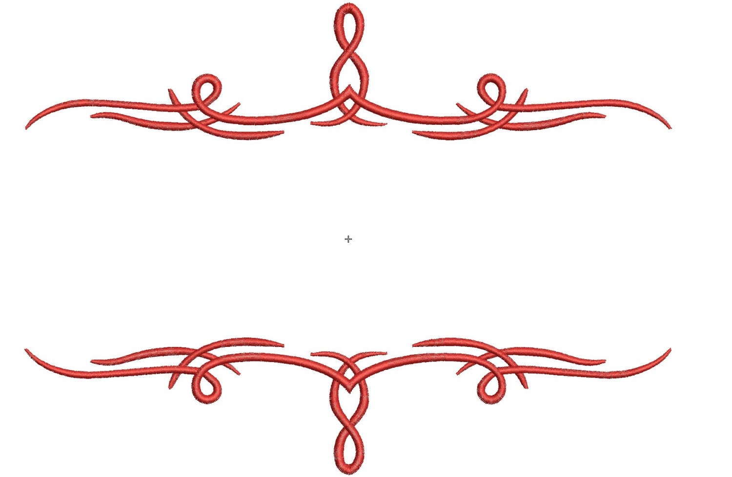 Split Embroidery Design 3 Sizes Instant Download