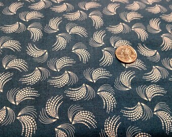 Grey's Court Blue Spray from Andover Fabrics by the yard