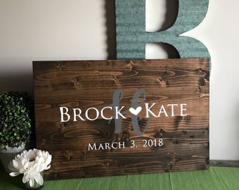 Alternative Guest Book | Wood Guest Book | Wedding Guest Book | Guest Book | Wedding Sign | Wood Welcome Sign | Gift for Couple