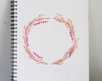 Fall Wreath Print