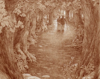Adoration, Love is a Journey 8.5x11 Signed Print