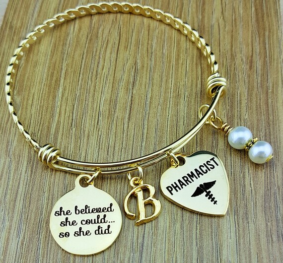 Gold Pharmacy Graduation Pharmacist Gift Graduation Gift Graduation Gift for Her Senior 2018 Senior Gifts Graduation Gift for Daughter
