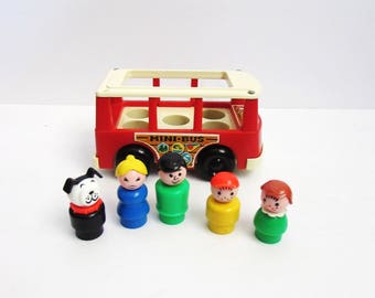 Fisher Price Play Family Mini Bus Or Mini Van #141 (1970-1990)