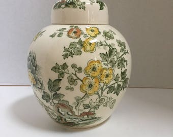 Vintage Mason’s England ironstone / Manchu ginger jar
