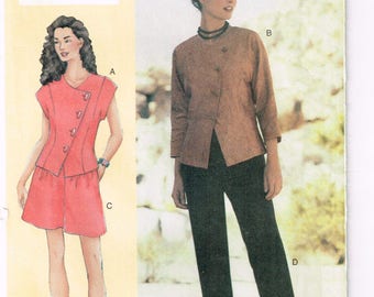 Vogue 7281 - Sandra Betzina (today's fit sizing) - Jacket, pants, shorts - Size A B C