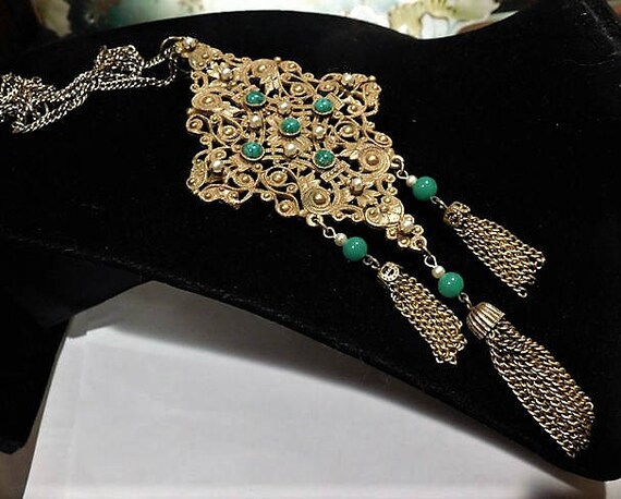 ALICE CAVINESS Necklace / Egyptian Revival