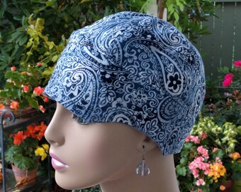 Women's Soft Chemo Hats for Hair Loss Chemo Headwear Cotton Cap Reversible MEDIUM