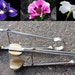 Tweezers-press shell lampworking, lampworking tool