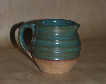 Bluegreen Ceramic Pitcher