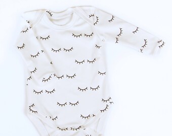 Clearance Sale Organic Baby Onesie In Fish Baby Bodysuit