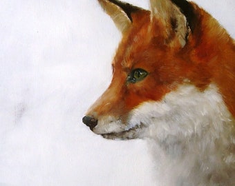 Grizzly Fox print by Heidi Langridge