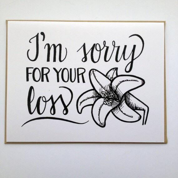 I 39 m Sorry For Your Loss Hand Lettered - Il 570xN.803932136 G5ff 