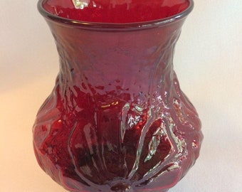 Vintage Red Vase