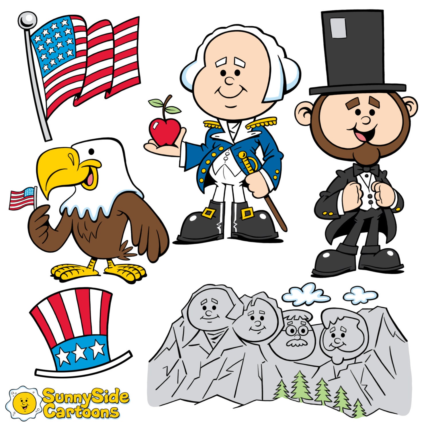President's Day Our cartoon presidents are perfect for