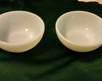Anchor Hocking Fire King Delphite blue berry bowls