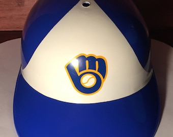 Vintage Milwaukee Brewers Baseball Helmet