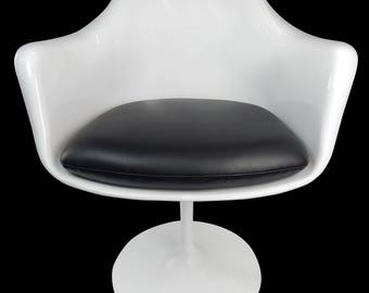 Vinyl Replacement Cushion for Saarinen or Burke Tulip Arm Chair - Many Colors Available