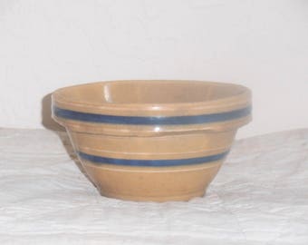 Antique Vintage Yellowware Bowl