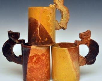 Handmade Ceramic Kitty Cup