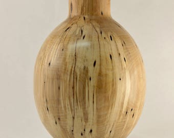 Hand Turned Wood Vase