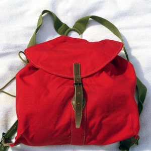 Vintage L.L.Bean Canvas Rucksack