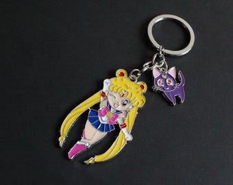 Sailor moon luna Keychain Keyring